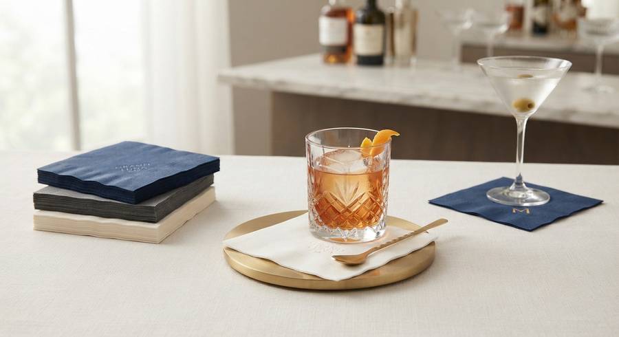 Cocktailservietten für Bars: Der komplette Guide