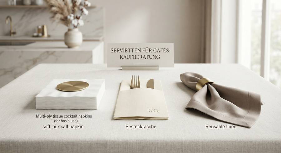 Servietten für Cafés: Kaufberatung